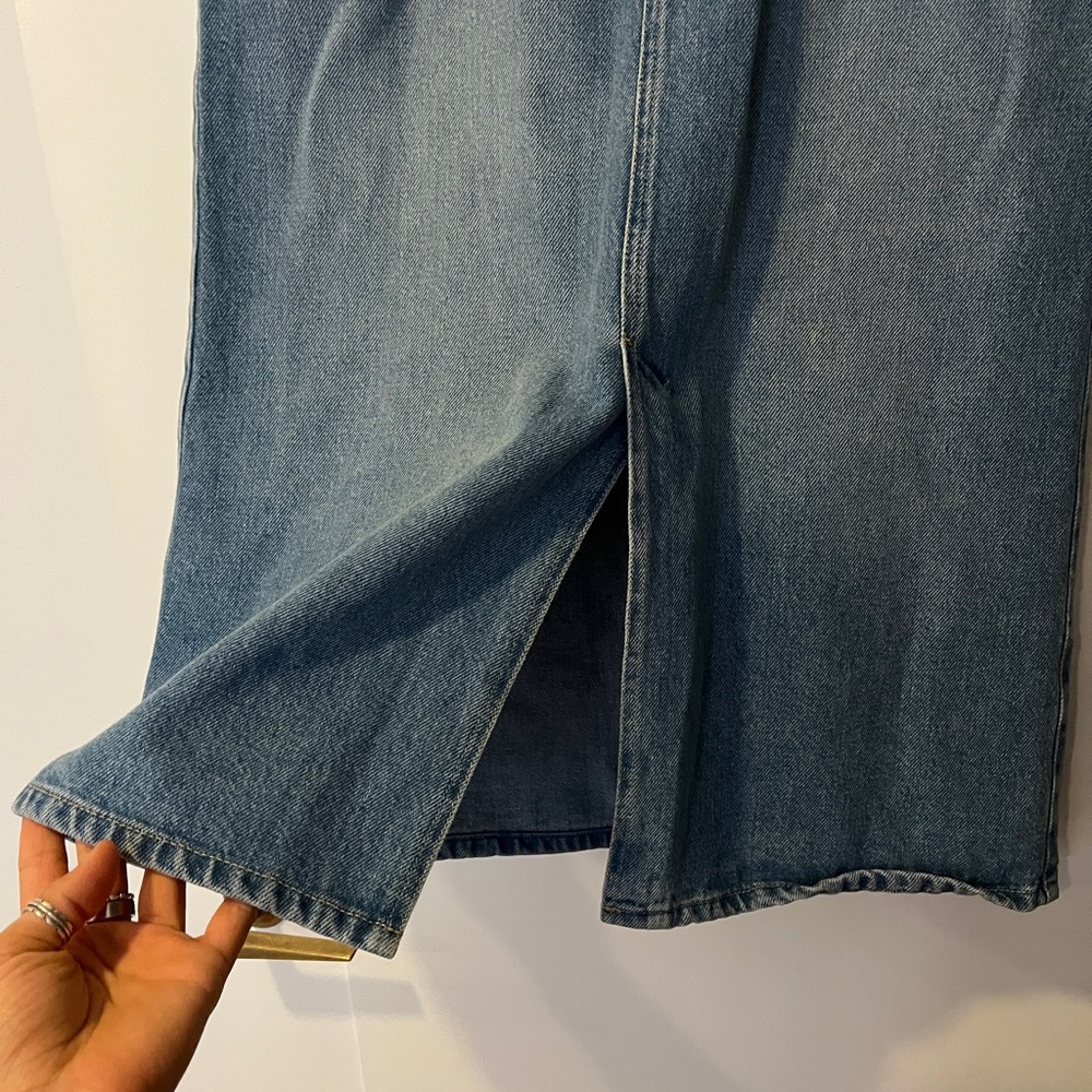 Isabel Marant Light Blue Denim Skirt - Picture 2 of 5